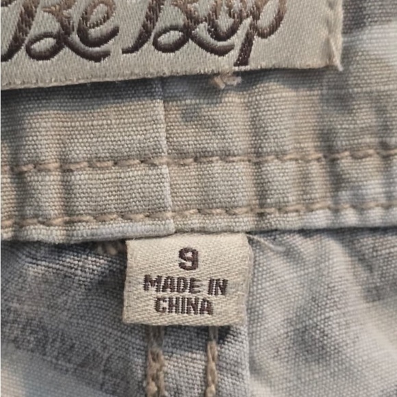 BeBop Green Camouflage Cargo Shorts - Picture 9 of 11